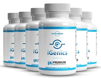 Six-bottle iGenics package Six bottles of iGenics